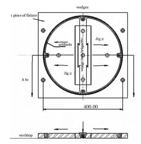 Figure 5 Clamp Workpiece Assembly Diagram