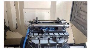 Figure 11 Part clamping status