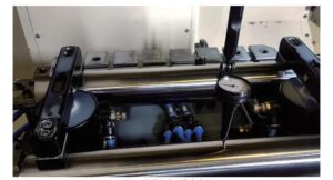 Figure 14 Verification of surface runout on the upper surface of the part
