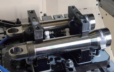 b) Cylinder B<br/>Figure 9 Manufactured fixture