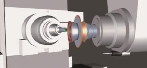 Figure 4　 Tool Grinding Programming Demonstration