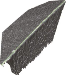 Figure 5　 Three Dimensional Demonstration of Tool Edge Profile