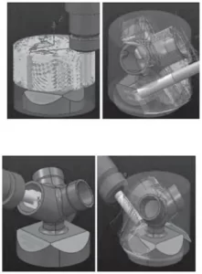 Figure 1 Effects of Rough Machining and Secondary Rough Machining