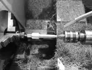 Figure 3 Actual Turning Process