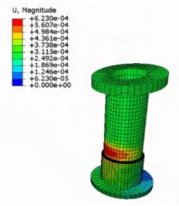 Figure 4 Clamping in the Inner Hole of the Expanding Mandrel