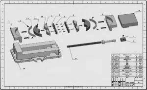 Figure 5 Adaptive Jaw Clamping Structure Design Figure 5 Adaptive Jaw Clamping Structure Design