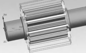Figure 7 Machining Path at the Root of the Tooth