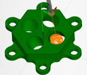Figure 6 Tool Path for Pipe Bending