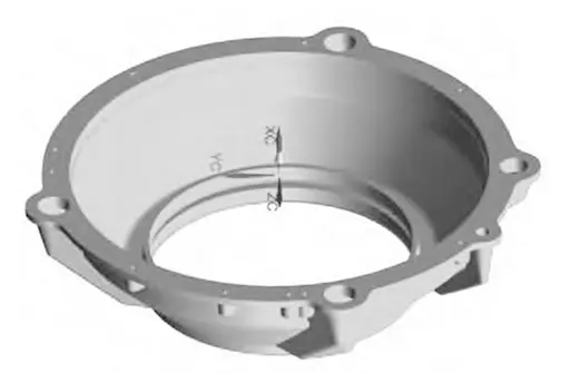Figure 1.1 Schematic diagram of the sealing device at the fulcrum.