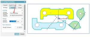 Figure 7 Horizontal Circular Reverse Cut