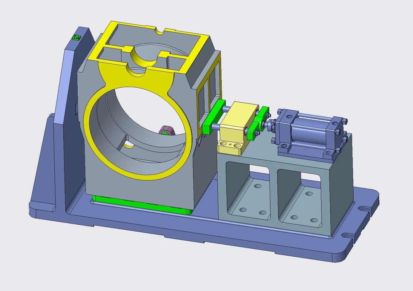 Hydraulic Internal Support Fixture for Thin-Walled Shells