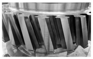 Figure 12 Completed state of the wheel tenon and mortise Figure 12 Completed state of the wheel tenon and mortise