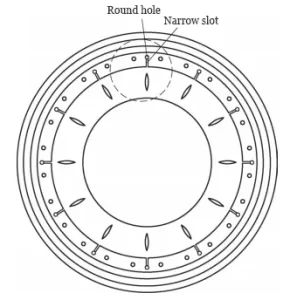 Figure 1 Schematic of a narrow slot Figure 1 Schematic of a narrow slot