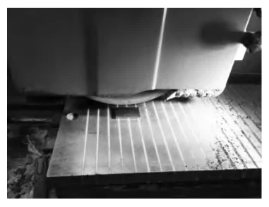 Figure 3 Flat Grinding of the Product Figure 3 Flat Grinding of the Product