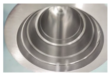 Figure 7 Surface condition of the part’s inner bore