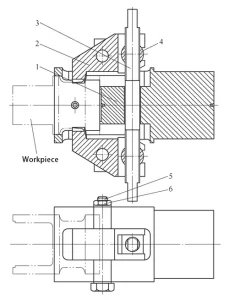 Figure 2 Milling fixture structure Figure 2 Milling fixture structure