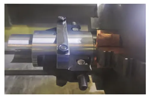 Figure 4. Milling fixture clamping Figure 4. Milling fixture clamping
