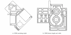 Figure 2 Features of parts machined by electrical discharge machining