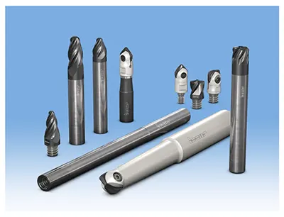 Figure 4 Barrel shaped milling cutters with various design concepts Figure 4 Barrel shaped milling cutters with various design concepts